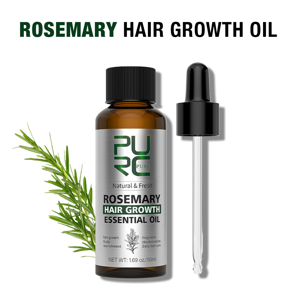 Hair Care Essence Oil Spray - PURC Rosmarinöl für Haarwachstum, Männer und