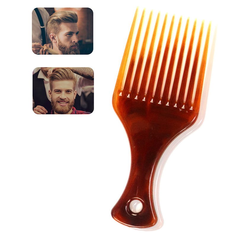 Afro Pick Comb - Breite Zähne Bürste Pick Kamm Gabel