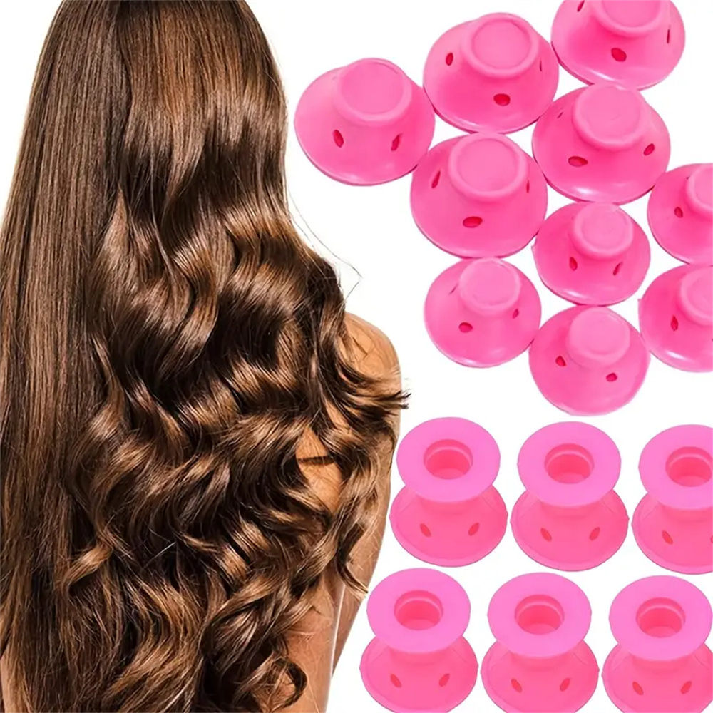 Hair Care Formulation - 10/20 Stück Pilz-Lockenwickler, weiche, sanfte Haarpflege-Rollen,