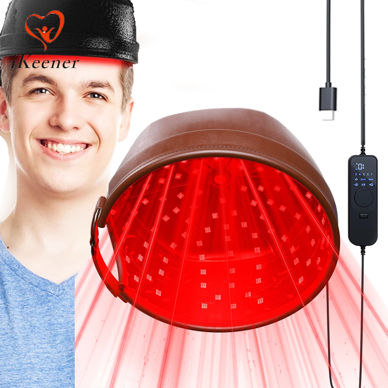 Hair Care Nutrition - Neue Haarwuchs-Laserkappe 660nm 850nm Rotlichttherapie-Helm 120
