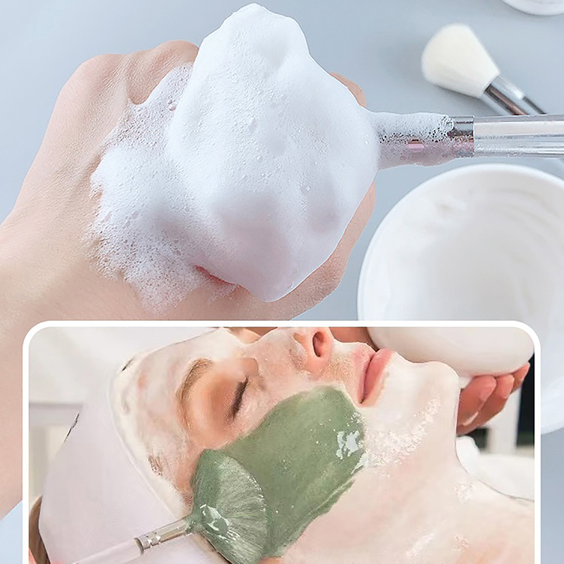 Hair Care Hair Mask - Gesichtsreinigungsbürste mit Weichen Borsten, Gesichtsmassage-Waschbürste, Gesichtsmaskenbürste,