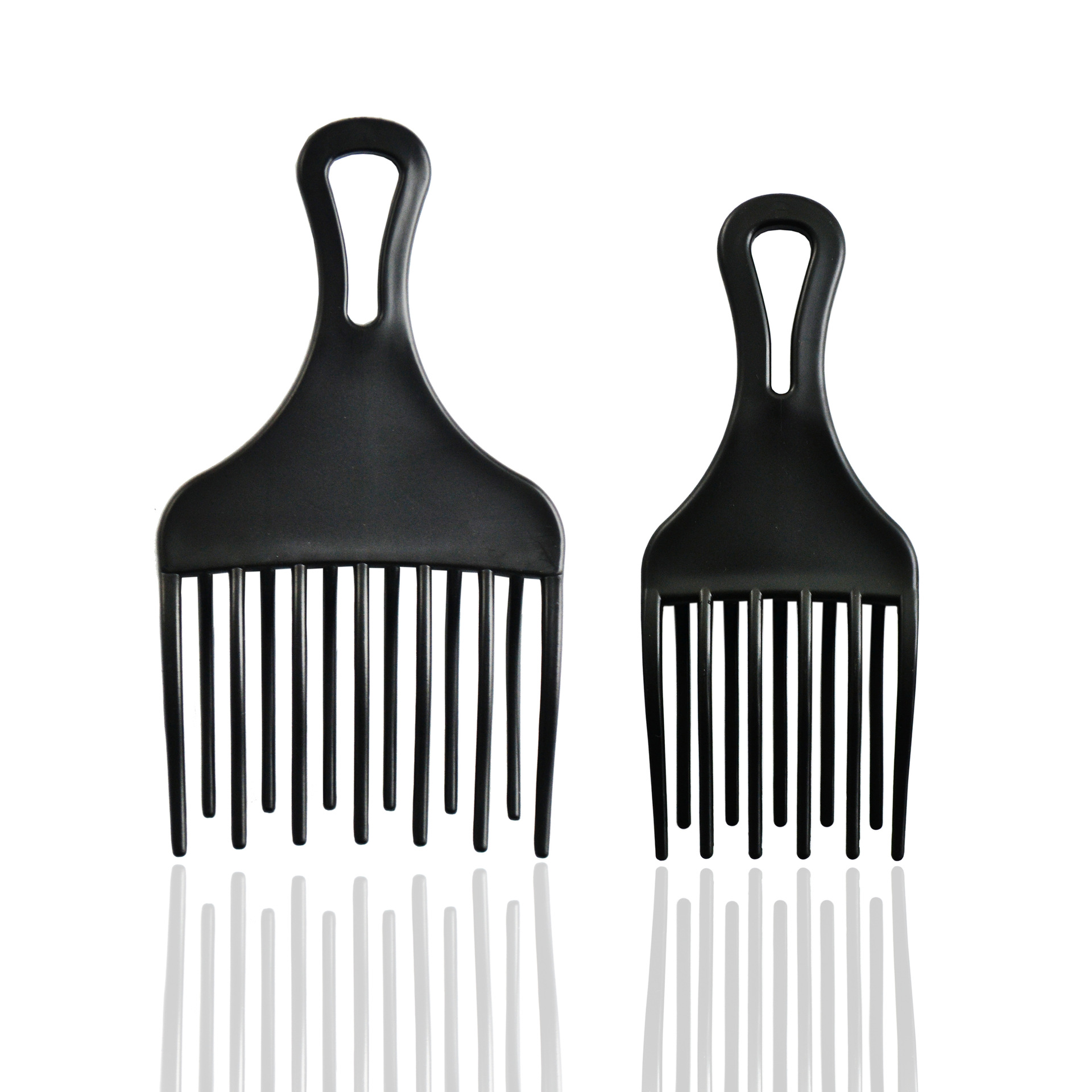 Afro Pick Comb - Breite Zähne Pinsel Pick Kamm Gabel