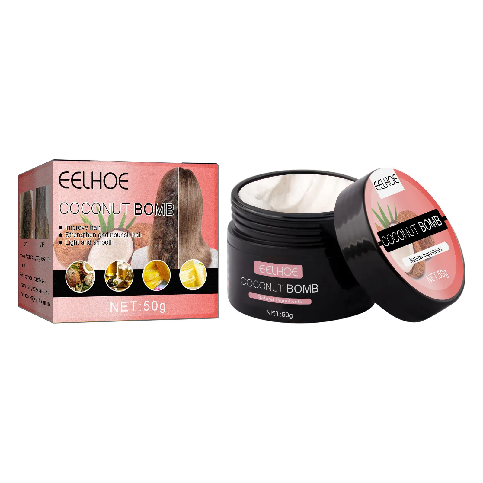 Kokosnuss-Nährende Haarmaske z – Hair Care Hair Mask Bewertung und Preis