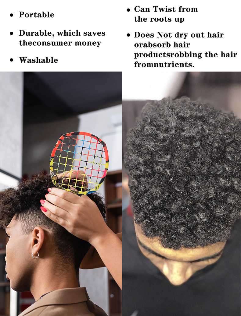 2-teiliges professionelles Sal – Afro Pick Comb Bewertung und Preis