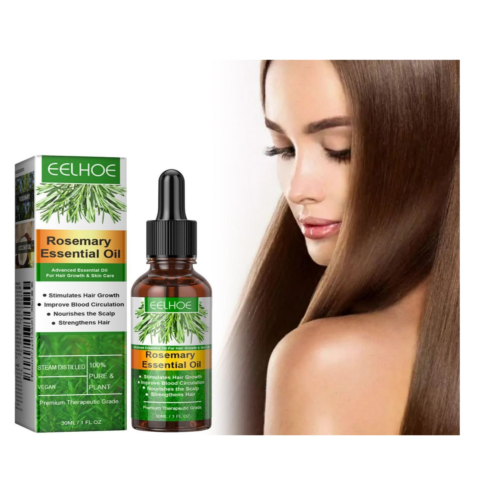Eelhoe Rosmarin-Haarpflege, ät – Hair Care Treatment Bewertung und Preis