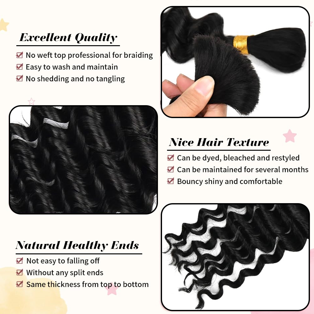 2 Bündel Echthaar zum Flechten – Hair Care Formulation Bewertung und Preis
