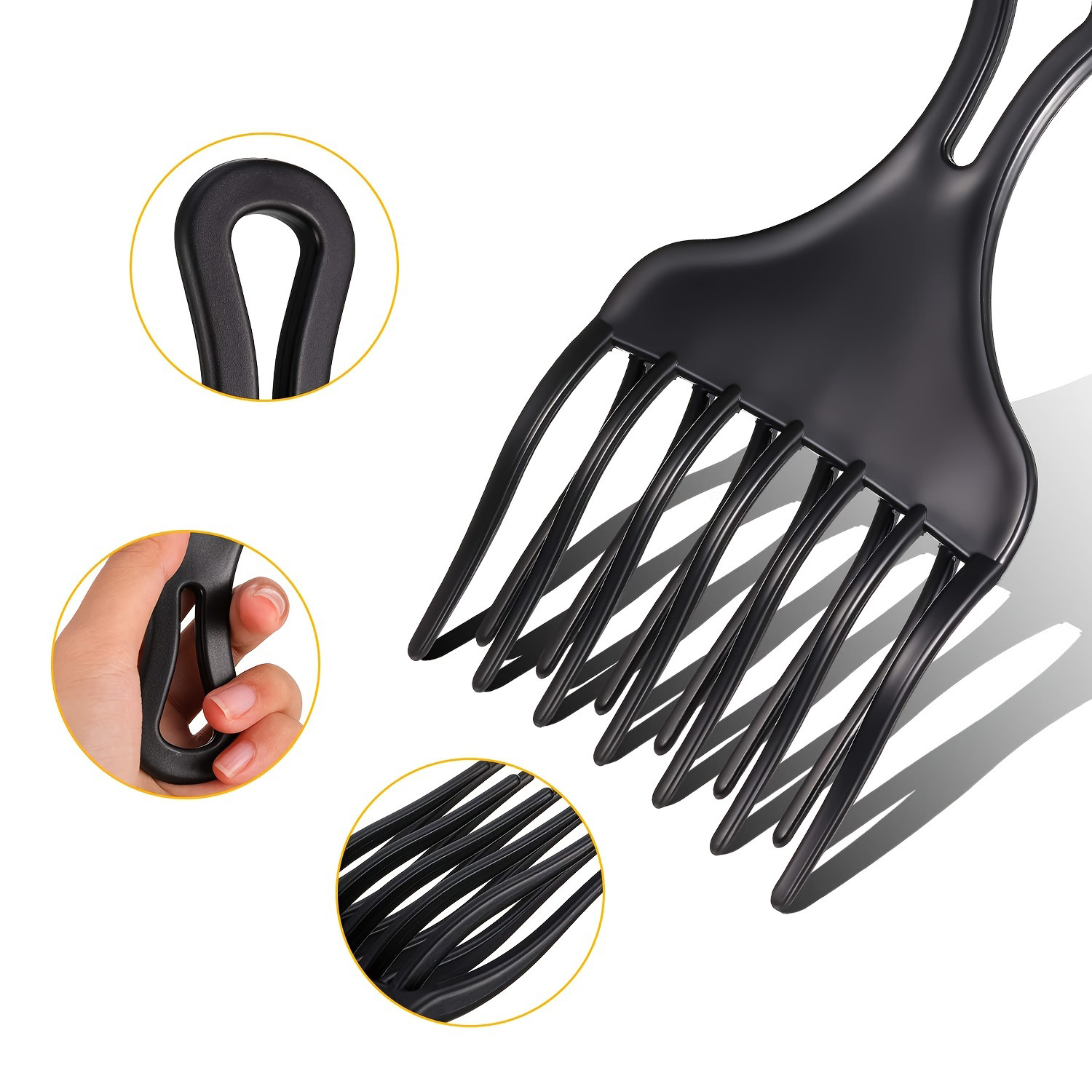 Breite Zähne Pinsel Pick Kamm  – Afro Pick Comb Bewertung und Preis