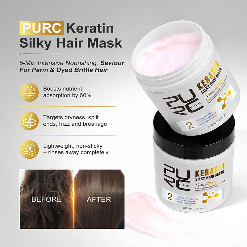 PURC Keratin-Behandlung Haarpf – Hair Care Hair Mask Bewertung und Preis