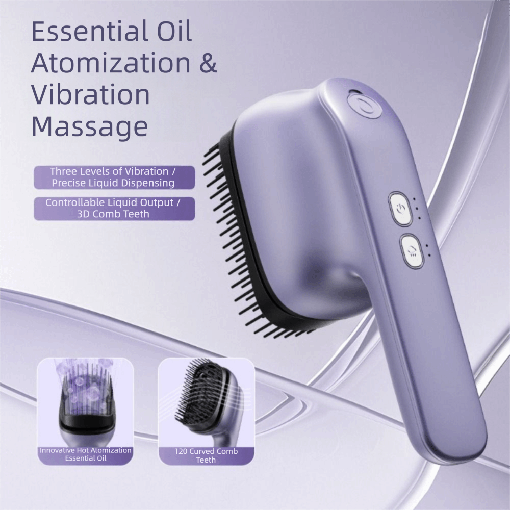 Elektrischer Massagekamm mit ä – Hair Care Essential Oil Atomizing Bewertung und Preis