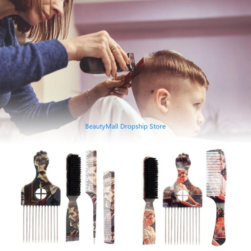 40JD Praktisch gedruckte Haarb – Afro Pick Comb Bewertung und Preis