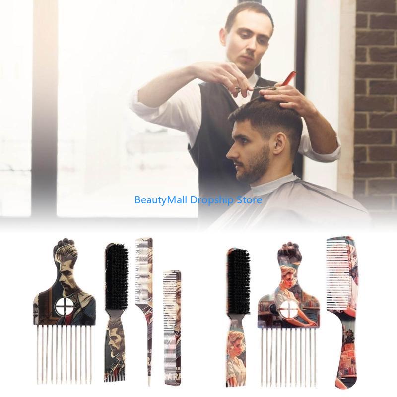 40JD Praktisch gedruckte Haarb – Afro Pick Comb Bewertung und Preis