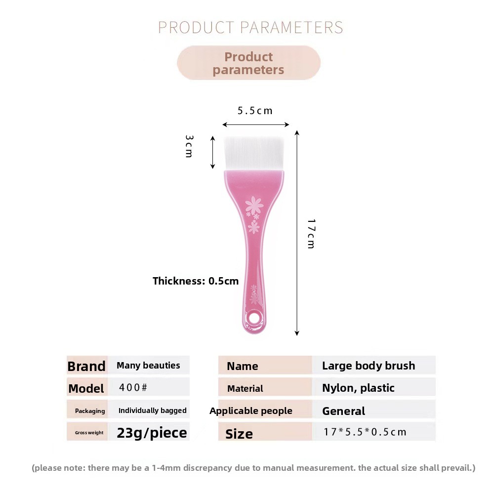 Körpermaskenbürste, übergroße  – Hair Care Hair Mask Bewertung und Preis