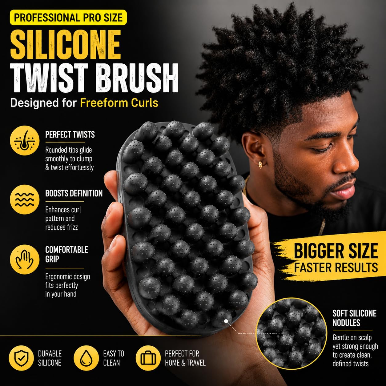 2-teiliges Haarstyling-Set: We – Afro Pick Comb Bewertung und Preis