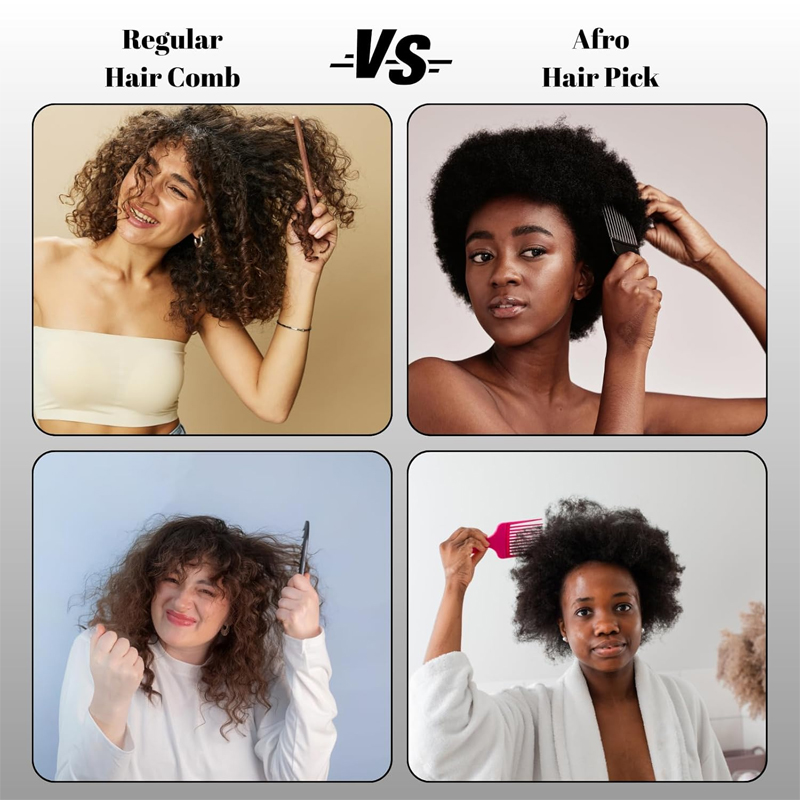 Silikon Magic Twist Haarbürste – Afro Pick Comb Bewertung und Preis